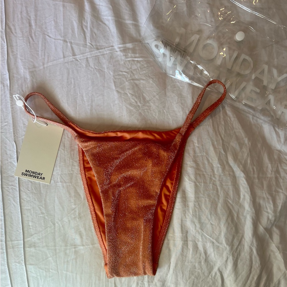 BARBADOS BOTTOM - SUN KISSED SHIMMER size small.